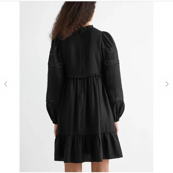 And other stories Tiered Mini Lace Dress - Picture 5 of 12